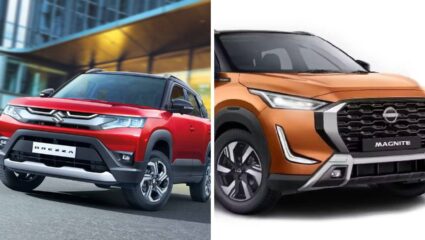 Maruti Brezza Vs Nissan Magnite: कोणत्या कारमध्ये किती दम? जाणून घ्या फीचर्स, इंजिन आणि किंमत?