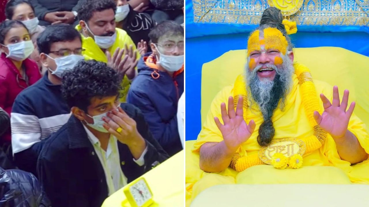 लग्न मोडल्यानंतर प्रेमानंद महाराजांच्या दर्शनासाठी पोहचला पलाश मुच्छल; रुग्णालयातून बाहेर पडताच गाठले आश्रम