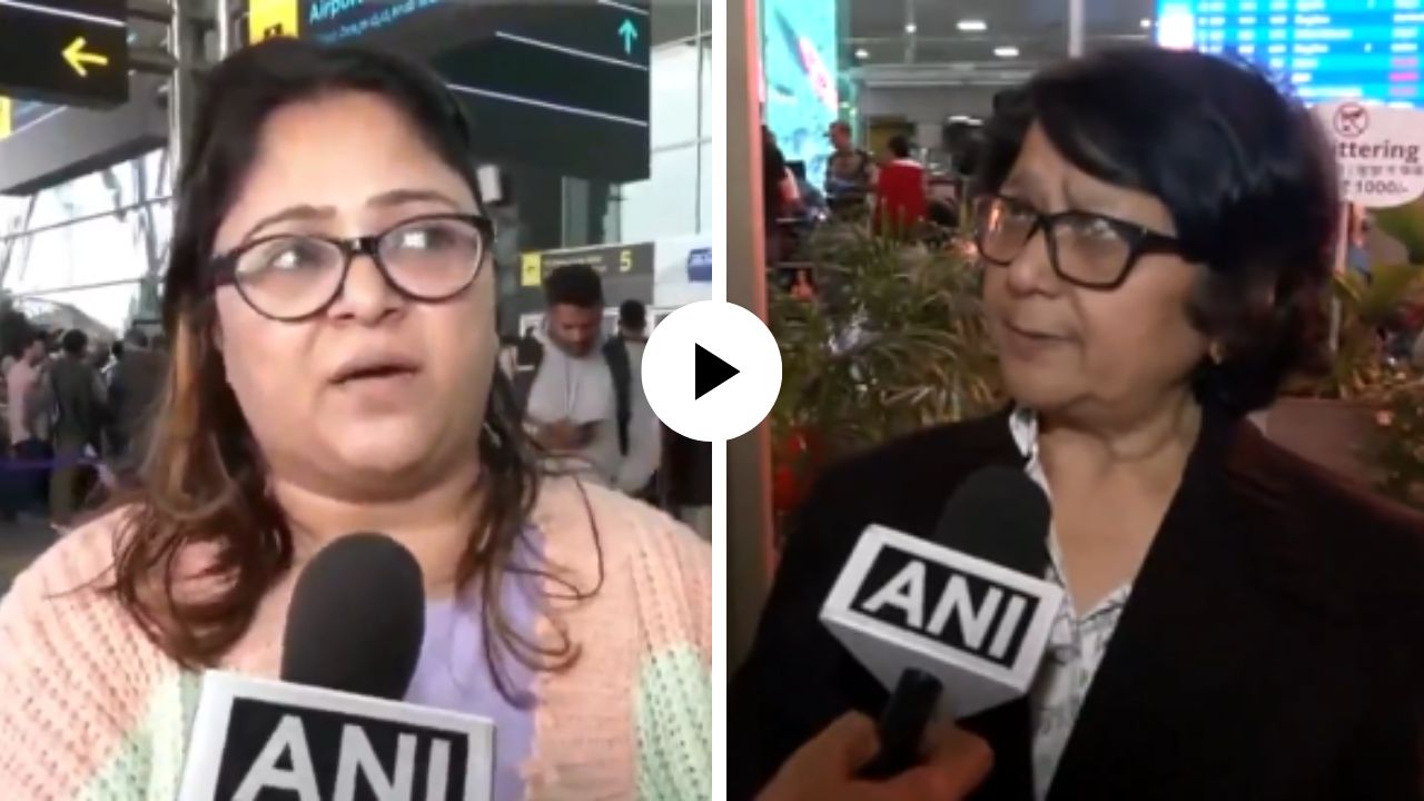 Indigo Crisis : एकीच्या हातात पतीच्या मृत्यूचं कफिन तर दुसरीच्या हातात वडिलांच्या अस्थी… मन हेलवणारी दृश्ये अन् Video Viral