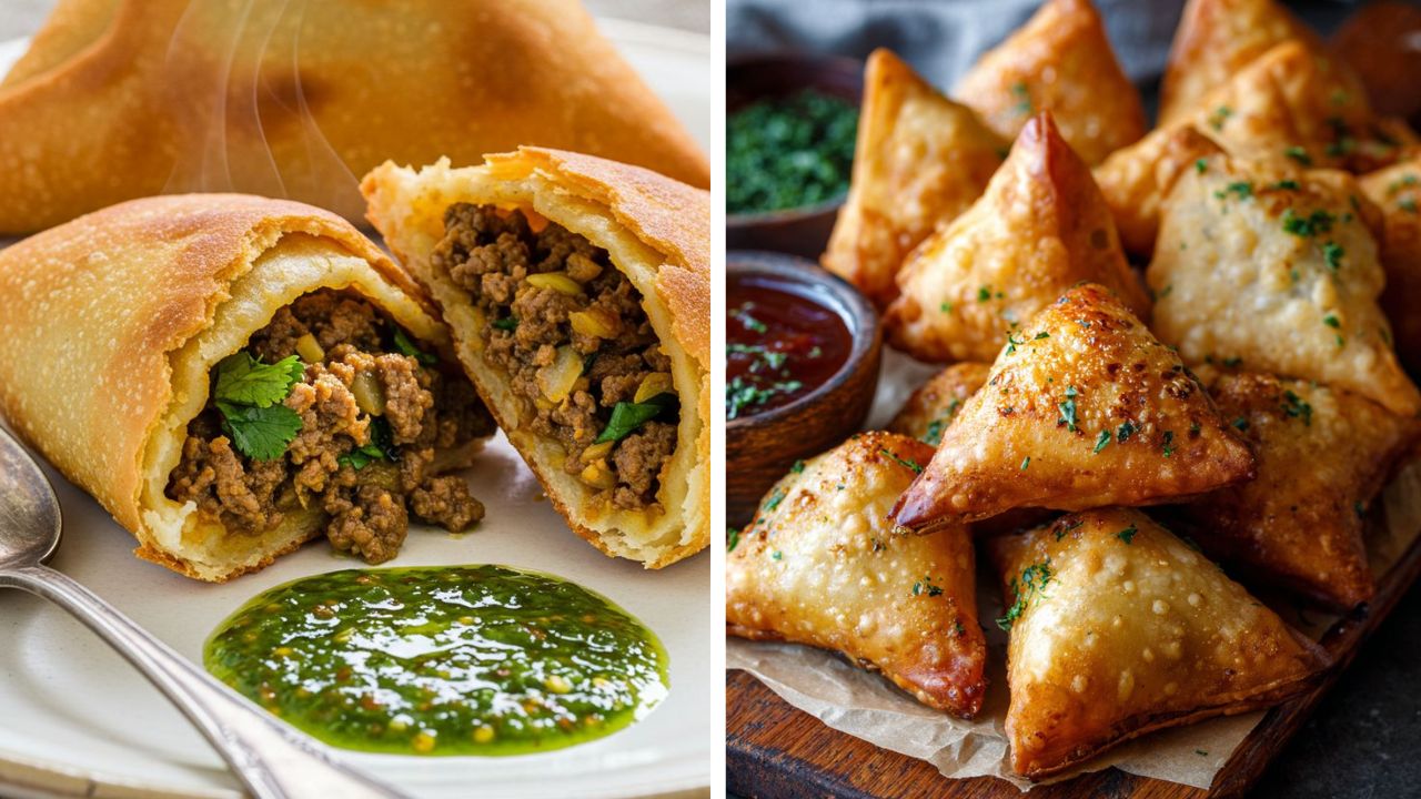 Recipe : व्हेजिटेबल सामोसा सोडा, घरी बनवा ज्युसी, मसालेदार आणि कुरकुरीत असा ‘चिकन सामोसा’