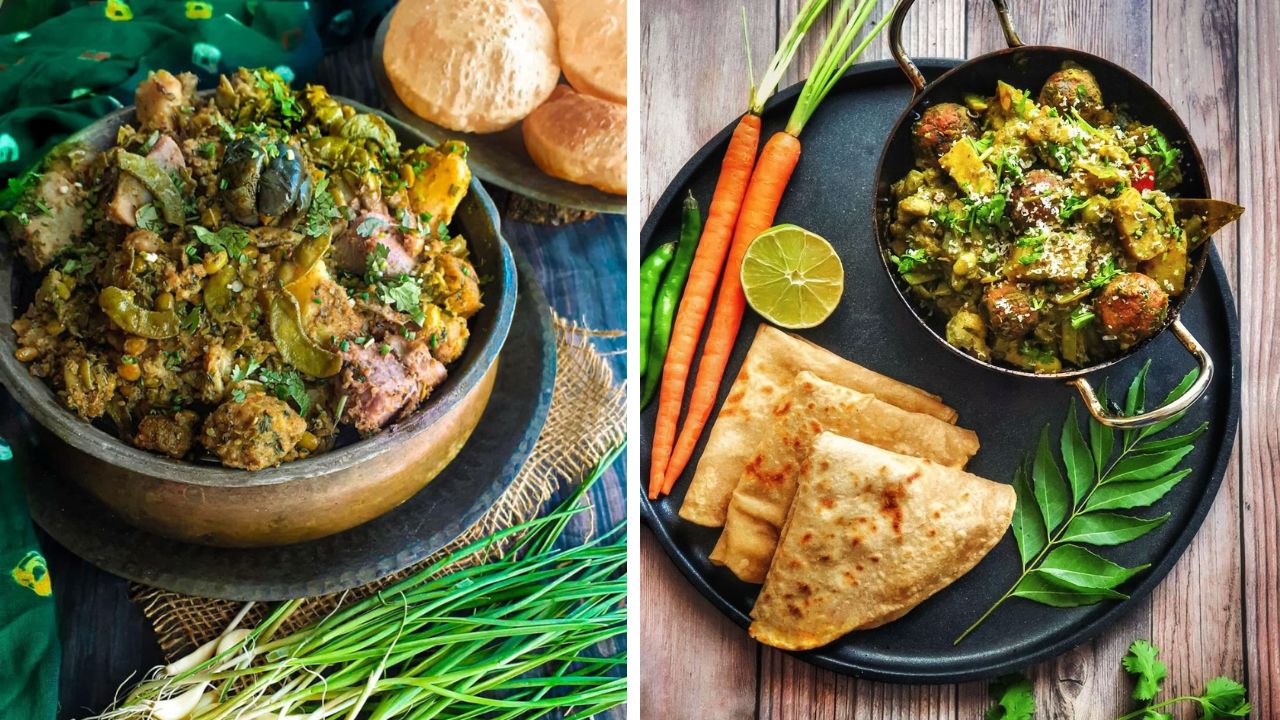 एकाच भाजीत मिश्र भाज्यांचा संगम! हिवाळ्यात जरूर बनवून खा गुजराती स्टाईल ‘उंधियो’; रेसिपी नोट करा