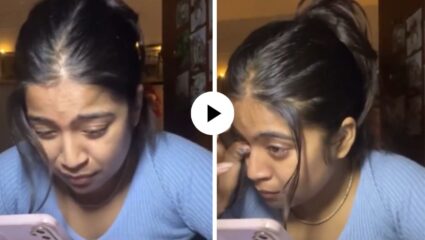 करिअरच्या प्रेशरला घाबरली अन् मुलीने थेट बाबांना लावला कॉल, वडिलांनी असं मोटिव्हेट केलं… ऐकून सर्वच झाले खुश; Video Viral