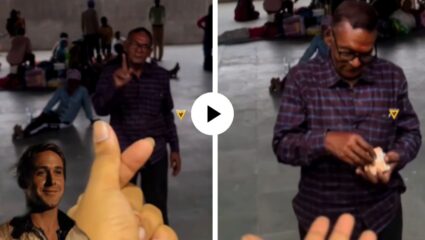 शेवटी लेकीचा बाप तो… परगावी जाणाऱ्या मुलीला ट्रेनमधून जाताना पाहिलं, एका हाकेतच खिशात घातला हात अन्… Video Viral