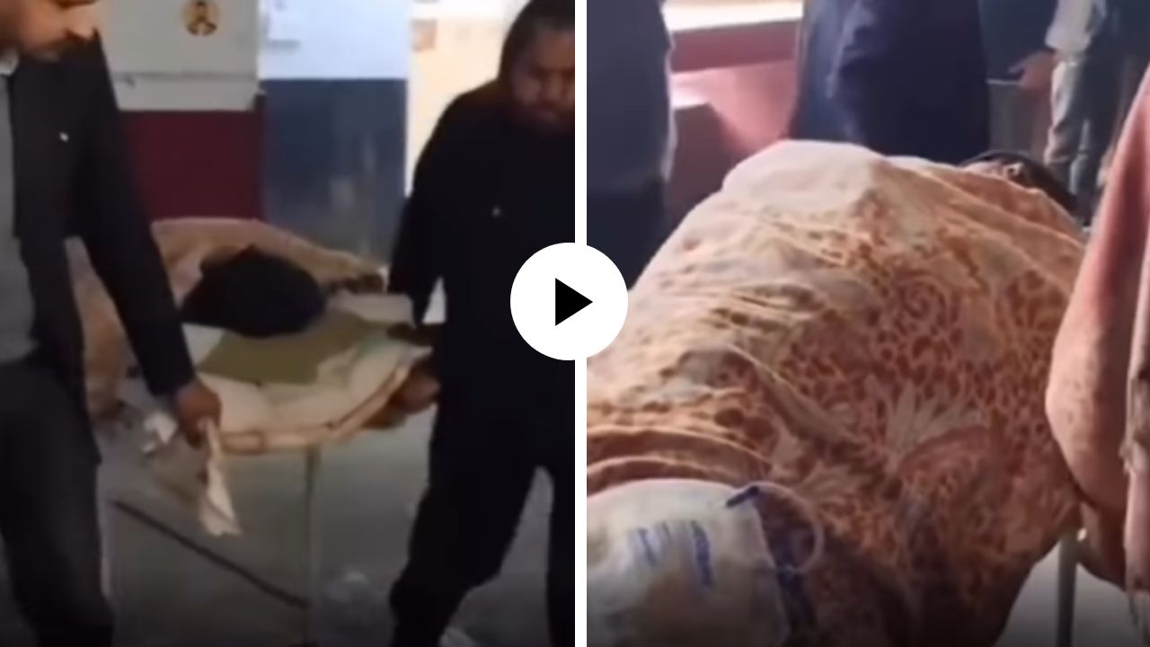 पती पॅरालाइज्ड तरीही पत्नीला हवी पोटगी, सत्यता पटवून देण्यासाठी कोर्टात स्ट्रेचरवर हजर झाला नवरा; भावनिक Video Viral