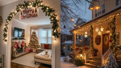 Christmas 2025 : ख्रिसमसनिमित्त तुमच्या घराला द्या स्टायलिश आणि एलिगंट लूक; या टिप्सने प्रत्येक कोपरा होईल आकर्षक