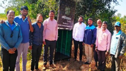 वनपुरीच्या सुतार मळ्यात बसविला पिंजरा; बिबट्या पकडण्यासाठी वन विभागाकडून हालचाली सुरू