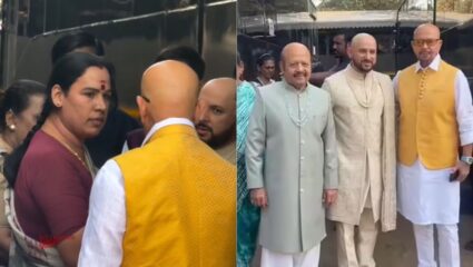 ईशान रोशनच्या लग्नसोहळ्यात तृतीयपंथींनी मागितले पैसे, राकेश रोशन यांचा राग अनावर; बोलले असं काही…; Video Viral