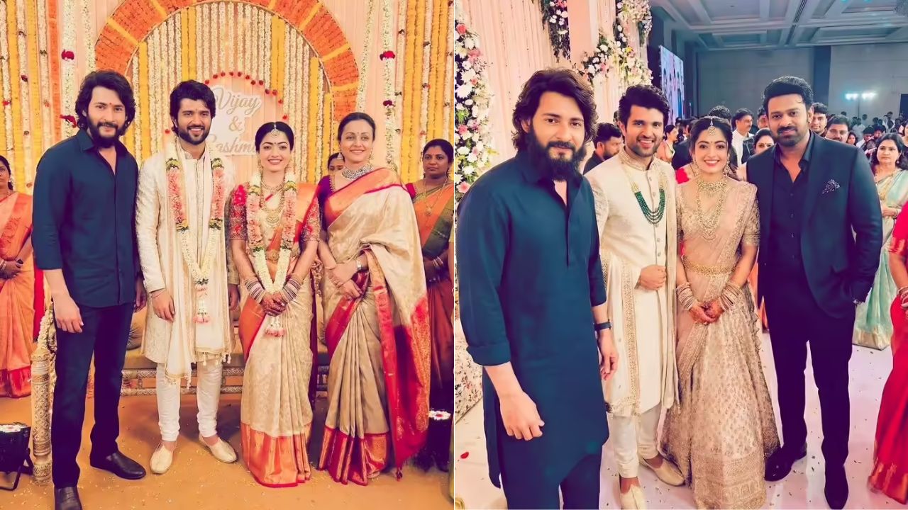 रश्मिका मंदान्ना आणि विजय देवरकोंडाच्या लग्नाचे Photo Viral; महेश बाबू आणि प्रभाससह उपस्थित राहिले ‘हे’ पाहुणे?