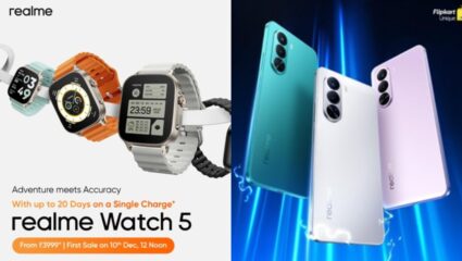 Realme P4x आणि Realme Watch 5 भारतात लाँच! किंमत यूजर्सच्या बजेटमध्ये, जाणून घ्या किंमत आणि फीचर्स