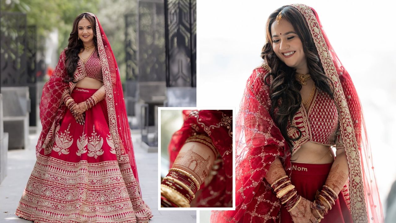 Roopal Tyagi Wedding: टीव्ही फेम ‘गुंजन’चा लग्नसोहळा चर्चेत; लाल जोडा आणि खास मेहंदीने वेधले चाहत्यांचे लक्ष