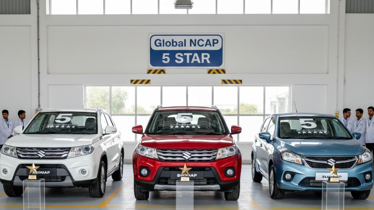 ‘या’ आहेत Maruti Suzuki च्या सर्वात सुरक्षित कार, प्रत्येकाला मिळाली आहे 5 स्टार सेफ्टी रेटिंग