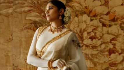 ‘केसात गजरा, गळ्यात साज…’ सईच्या सौंदर्याने चाहत्यांच्या मनाला आली गाज, Uffffff नखरा