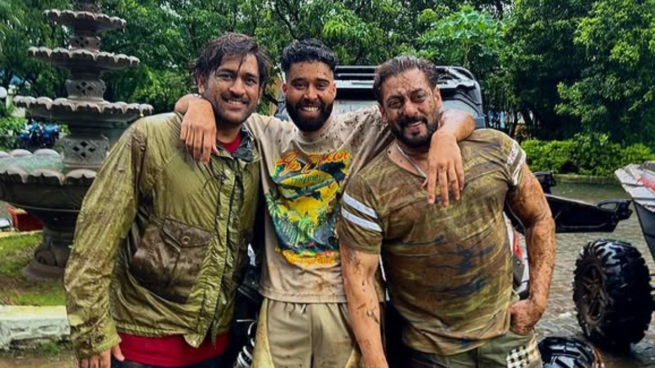 भाईजानसोबत दिसले Dhoni आणि AP Dhillon, जुना फोटो काही मिनिटांतच Viral; चाहत्यांनी केला प्रेमाचा वर्षाव