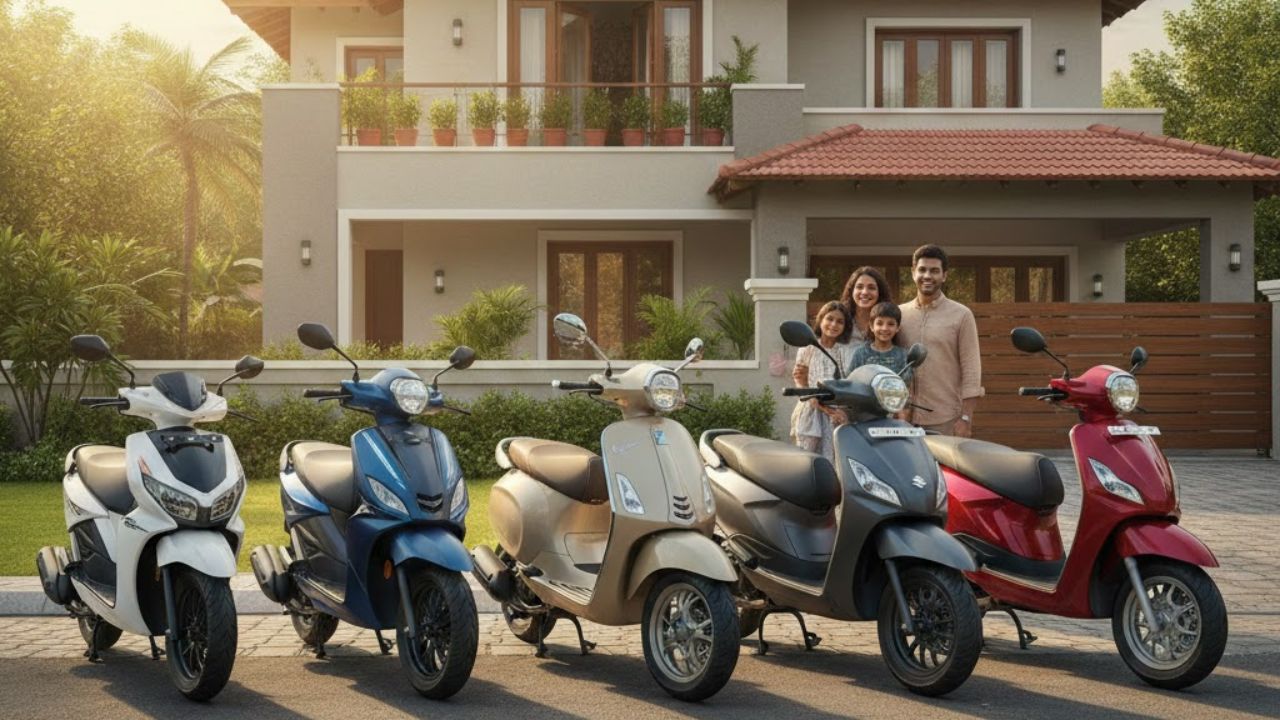 भारतातील ‘हे’ 5 स्कूटर म्हणजे दर्जा! वर्ष संपण्यागोदरच आणा घरी, किंमतही अगदी परवडणारी