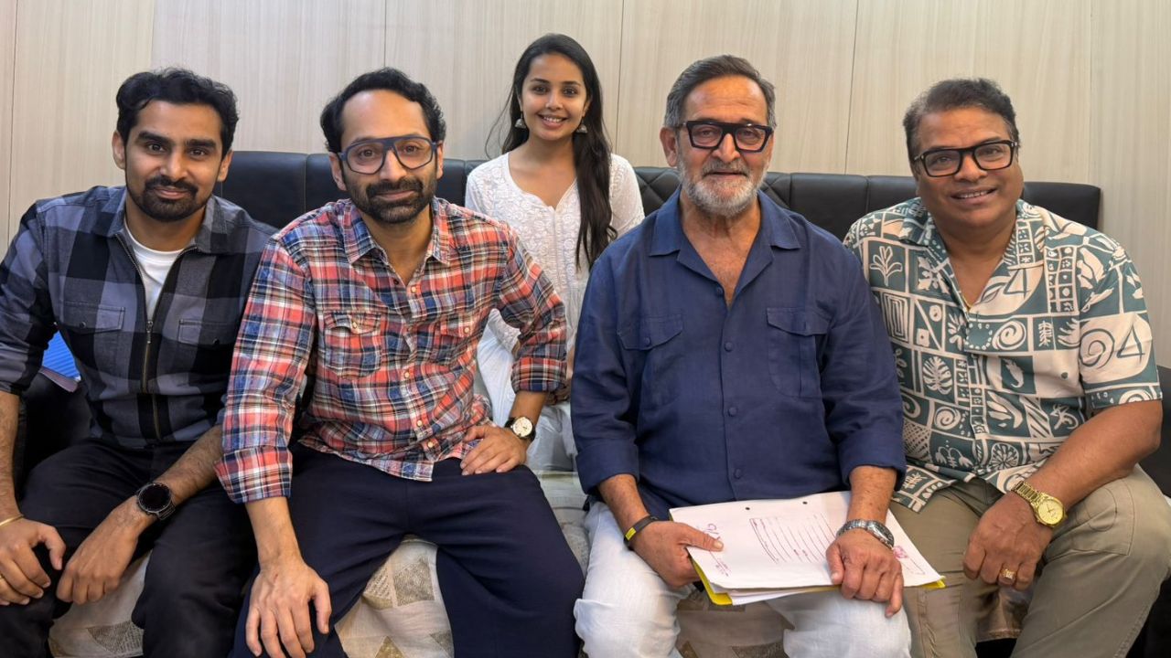 ‘शंकर जयकिशन’ची तालीम थेट हैदराबादला! साऊथ अभिनेता फहाद फासीलने टीमला दिल्या शुभेच्छा