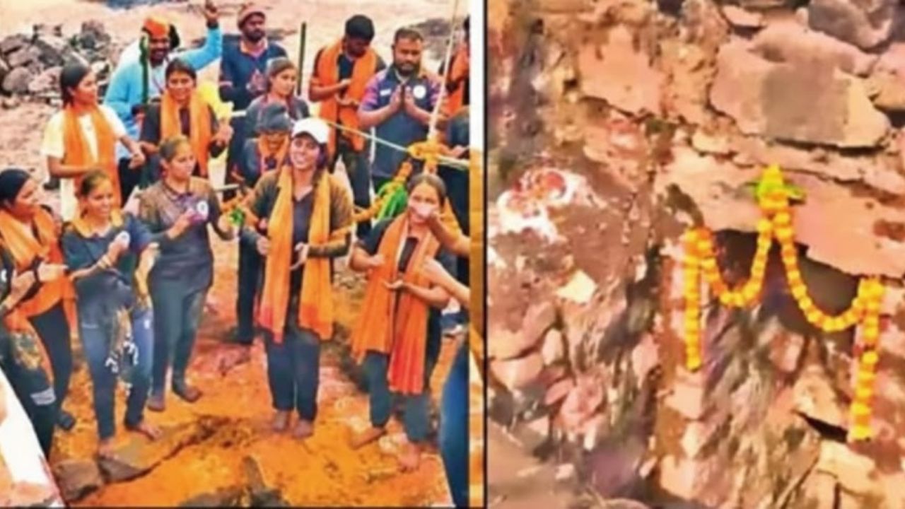 मातीच्या ढिगाऱ्याखाली लपून होतं एक अनोखं रहस्य! कोकणातील ‘या’ गडावर सापडला शिवकालीन गुप्त दरवाजा