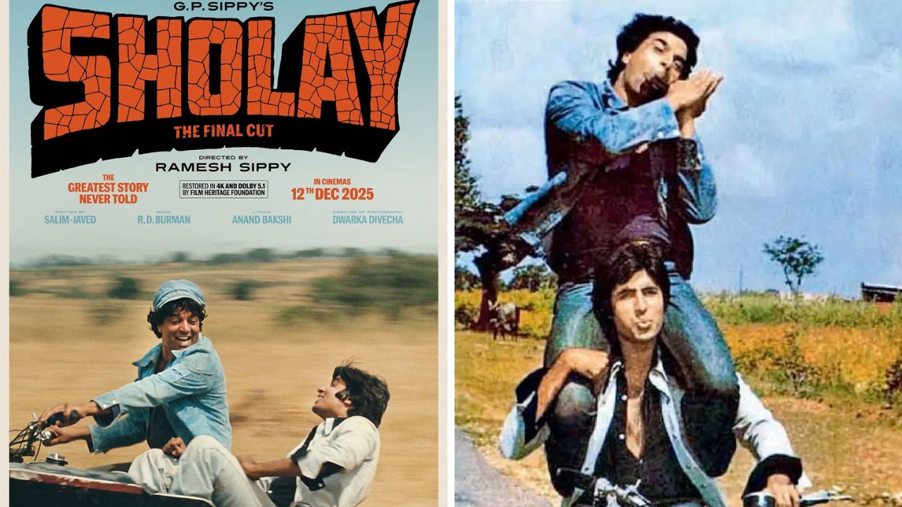 जय-वीरूची  मैत्री पुन्हा दिसणार मोठ्या पडद्यावर, ‘या’ तारखेला सिनेमा पुन्हा रिलीज, शोलेचा दमदार ट्रेलर पाहिलात का?