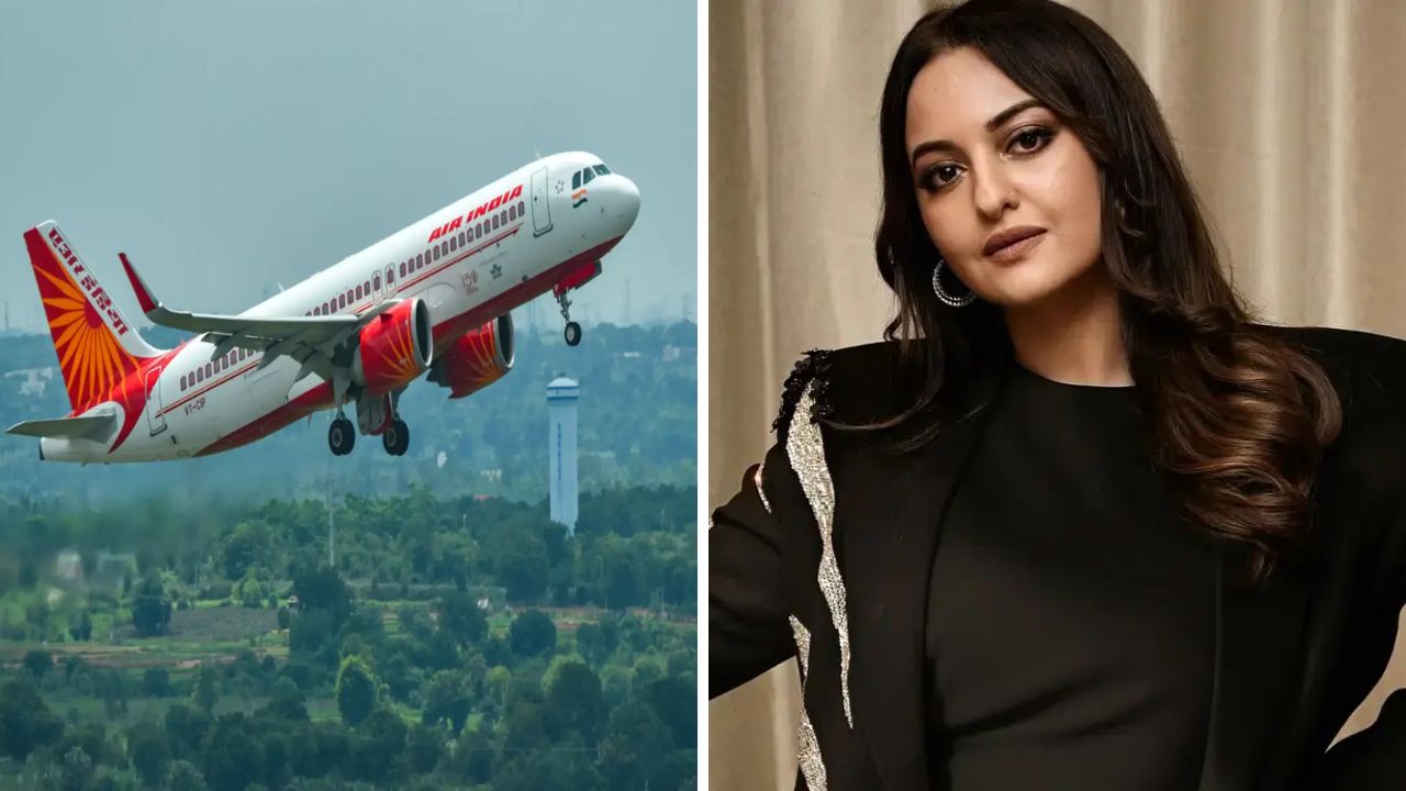 पहाटेपासून विमानतळावर अडकली Sonakshi Sinha,पोस्ट करत एअर इंडियावर व्यक्त केला संताप; नंतर केली डिलीट