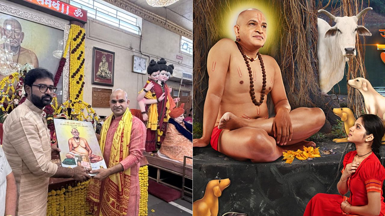 दत्त जयंती विशेष भागाच्या निमित्ताने अक्षय मुडावदकर यांनी अक्कलकोटला घेतले स्वामींचे दर्शन!