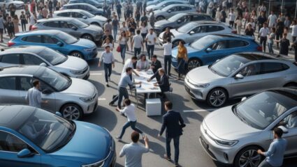 ‘या’ कंपनीची Electric Car मिळवण्यासाठी ग्राहकांची धावपळ! रपारप विकल्या 61443 युनिट्स