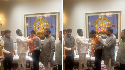 सुधाकर तांबोळीचा शिवेसना शिंदे पक्षात प्रवेश