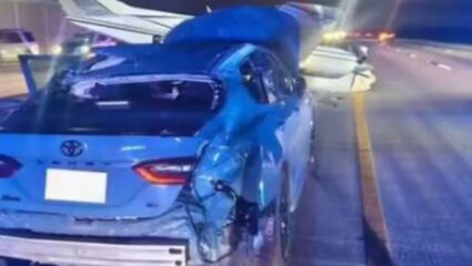 आईशपथ! ‘या’ कारवर अचानक विमान कोसळलं, तरीही ड्रायव्हर बचावला, व्हिडिओ पाहून तुम्हालाही धडकी भरेल