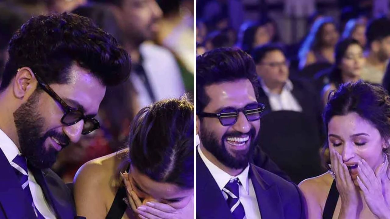 विकी कौशलने दाखवली आलिया भट्टला छोट्या पाहुण्याची झलक; अभिनेत्रीची REACTION VIRAL