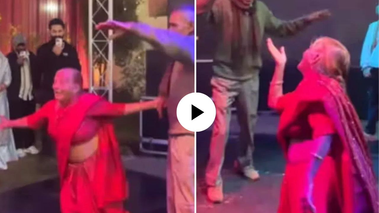 ओल्ड इज गोल्ड…! नातवाच्या लग्नात आजींचा बोल्ड अंदाज, आजोबांसोबत रोमॅन्टिक गाण्यावर थिरकल्या; Video पाहून नेटकरी फिदाच