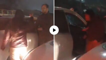 वर्दीचा माज! वाहतूक कोडींत महिला दरोगाची अरेरावी; मेरठमधील व्हायरल व्हिडिओने खळबळ