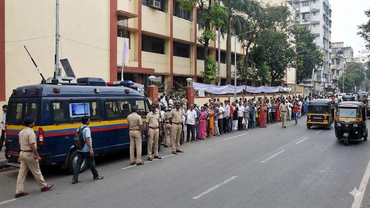 AMC Election 2026 : ८०५ मतदान केंद्रांवर मतदान, ६६१ उमेदवार रिंगणात; शहरात बंदोबस्त, सोशल मीडियावर नजर