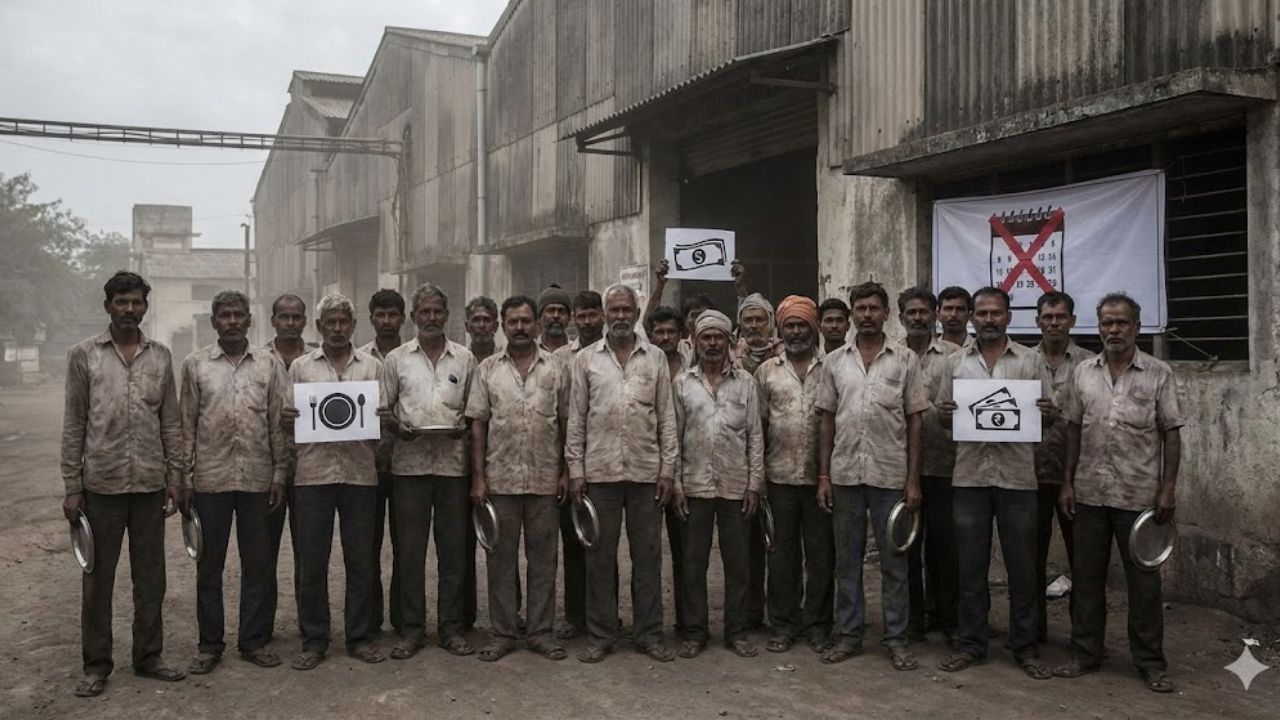 Ahilyanagar News: ‘या’ कारखान्यातील कामगारांवर उपासमारीची वेळ! चक्क 10 महिन्यांपासून पगार झालाच नाही