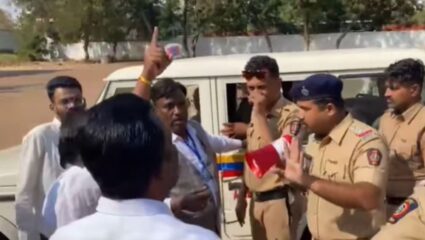 Ahilyanagar : अहिल्यानगरमध्ये मतदानासाठी बनावट आधार आणि मतदान कार्ड, दोन जण ताब्यात