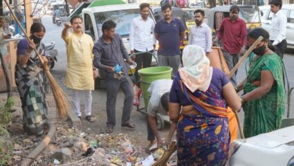 निवडणूक काळातही पुणे शहरात अविरत स्वच्छता; भाजप उमेदवार राघवेंद्र बाप्पु मानकर यांची माहिती