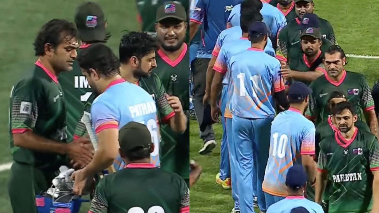 IND vs PAK : इरफान पठाणच्या अडचणी वाढल्या! सामन्यानंतर पाकिस्तानी खेळाडूंना मारली मिठी, हस्तांदोलनामुळे झाला वाद