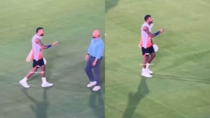 हार्दिक पांड्या आणि मुरली कार्तिकमध्ये मैदानावर बाचाबाची? नक्की झालं काय, सोशल मिडियावर Video Viral