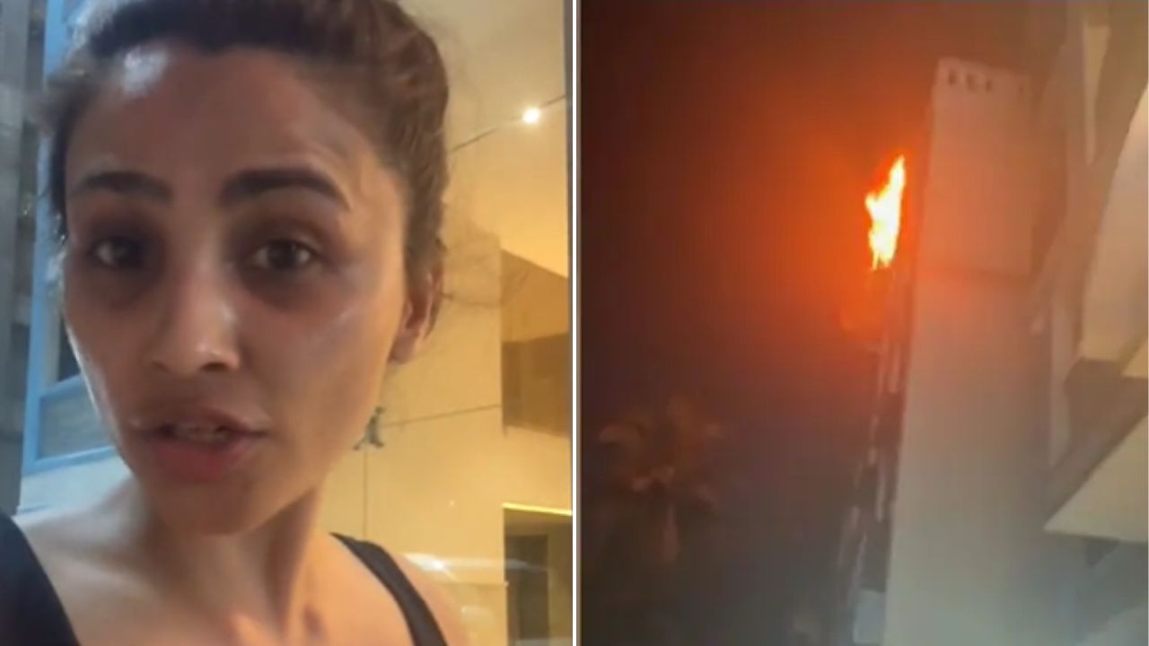 निवडणूक प्रचारकांनी फोडले फटाके, Daisy Shah च्या घराजवळ लागली आग; संतप्त अभिनेत्रीने सुनावले खडेबोल