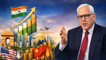 भारत जगातील नंबर १ अर्थव्यवस्था बनणार? दावोसमध्ये अमेरिकन अब्जावधीशाच्या दाव्याने ट्रम्पची उडाली झोप