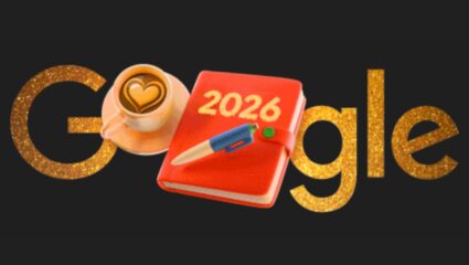 New Year : 2026 च्या Google Doodle मध्ये कॉफी, पुस्तक आणि बरचं काही…