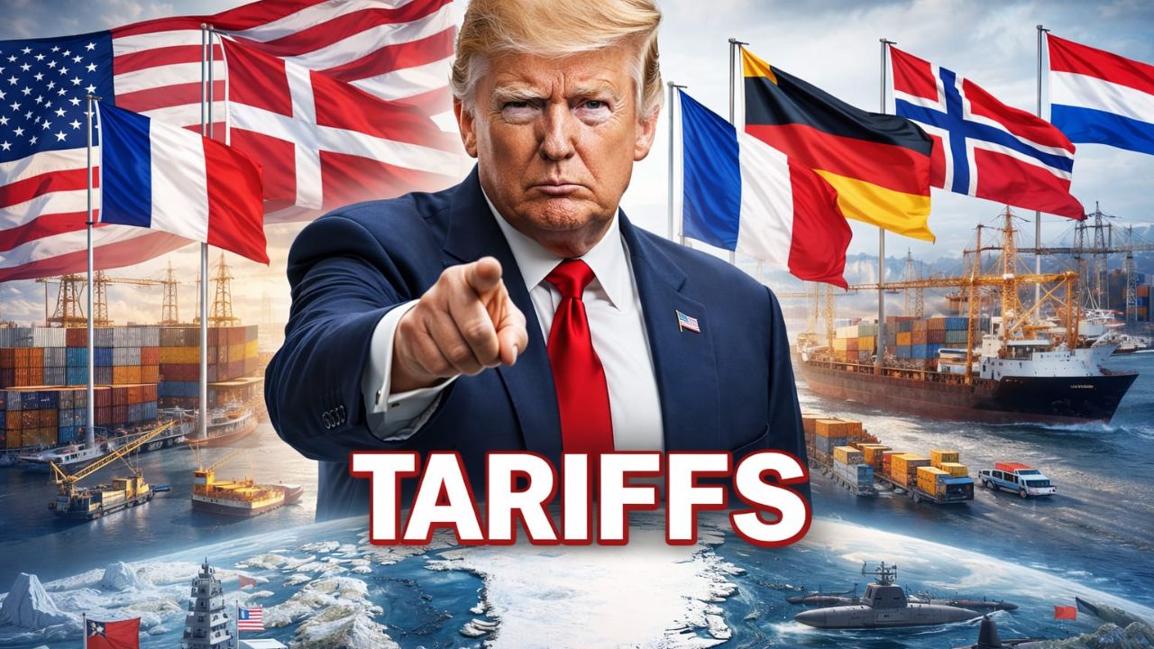 Greenland साठी ट्रम्पला आव्हान देणं युरोपीय देशांना पडलं महागात; फ्रान्स-जर्मनीसह ८ देशांवर ‘टॅरिफ बॉम्ब’