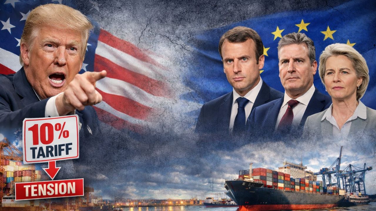 Greenland Dispute : टॅरिफवर युरोपचा पलटवार! ब्रिटन-फ्रान्सचे सडेतोड उत्तर, ट्रम्पला पंगा पडणार महागात?