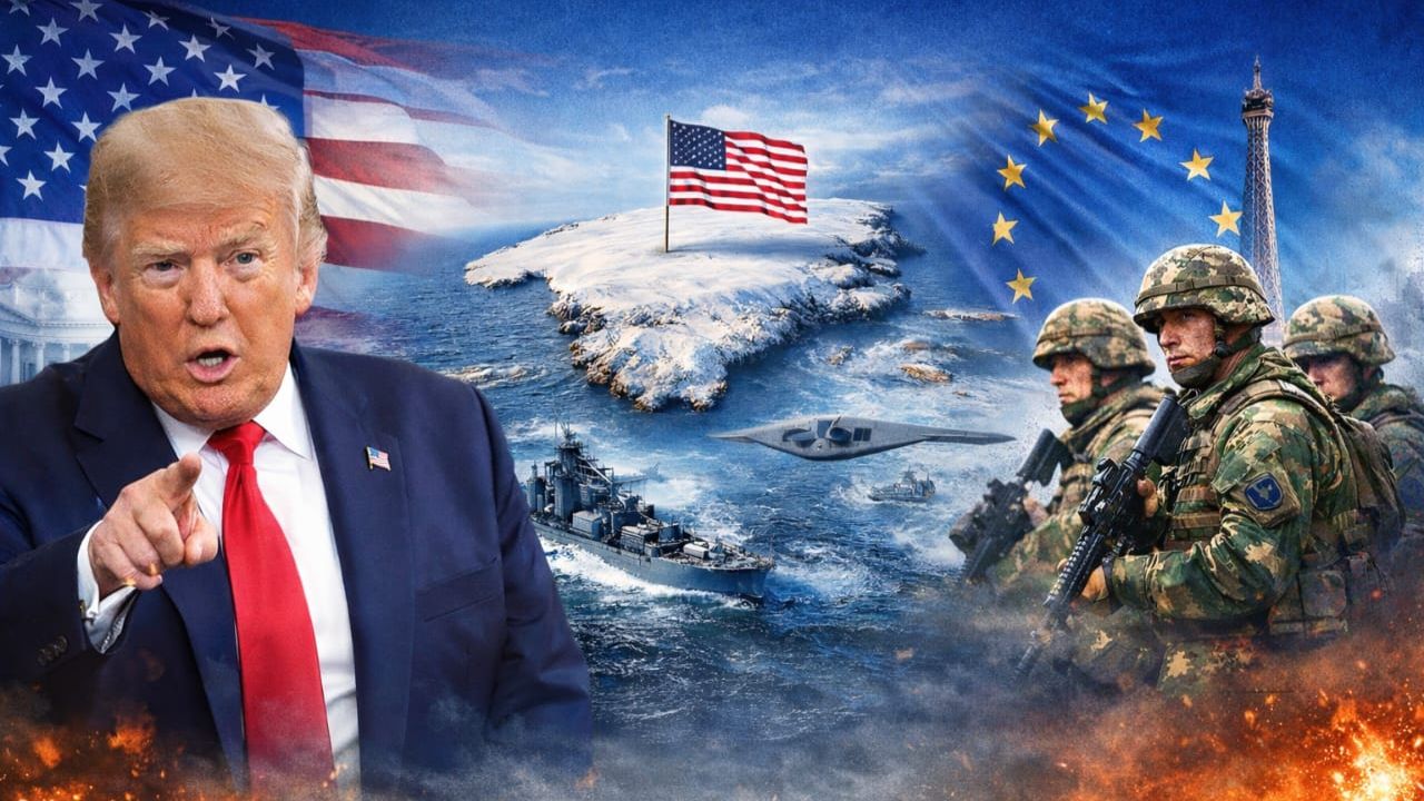 Greenland Controversy : ग्रीनलँडसाठी ट्रम्पची पुन्हा दादागिरी! विरोध करणाऱ्यांवर टॅरिफची तलवार