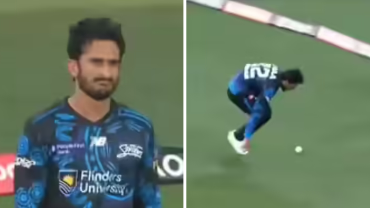 अशी फिल्डिंग पाकिस्तानीच करू शकतात! जगभरात पुन्हा नाचक्की, पहिले बाबर-रिझवान आणि आता हसन अली