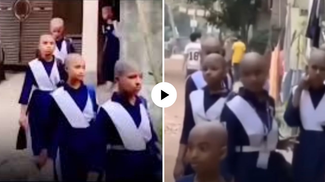 मैत्री असावी तर अशी! Cancer मुळे गेले केस…तिच्या हिंमतीसाठी शाळातील सर्व विद्यार्थ्यांनी केले मुंडन