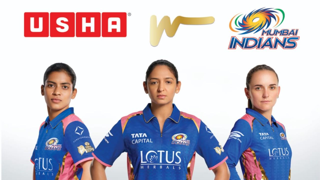 WPL 2026 : मुंबई इंडियन्स वुमेन्स टीमसोबत भागीदारी कायम: ऊषा इंटरनॅशनलने केली मोठी घोषणा 