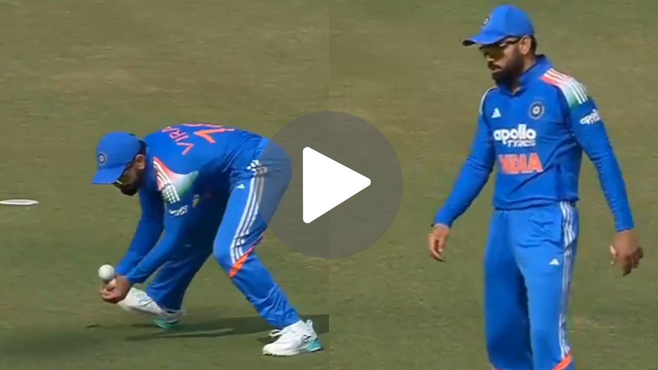 IND vs NZ, 3rd ODI : मैदानावर ‘विराट’ रागाचे दर्शन! ‘ती’ एक चूक अन् ‘किंग’ कोहलीचा संताप अनावर; पहा VIDEO