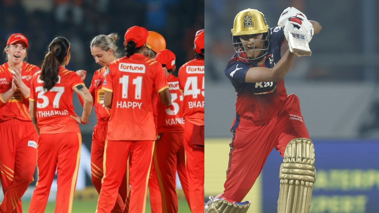 GG vs RCB, WPL 2026 LIVE : RCB चे गुजरात जायंट्ससमोर 179 धावांचे लक्ष्य; गौतमीचे शानदार अर्धशतक 