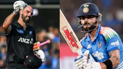 ICC ODI Rankings : भारताच्या रनमशिन विराटला झटका! कोहलीला मागे सारत न्यूझीलंडचा डॅरिल मिशेल ODI मध्ये अव्वलस्थानी 