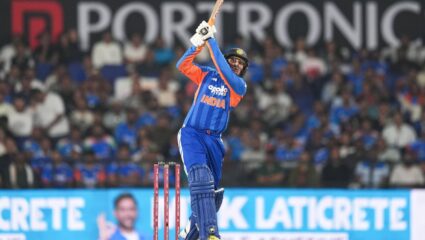 IND vs NZ 1st T20I : ऑरेंज सिटीमध्ये स्फोटक अर्धशतकाचा ‘अभिषेक’; जामठा स्टेडियमवर चौकार-षटकारांचा पाऊस 