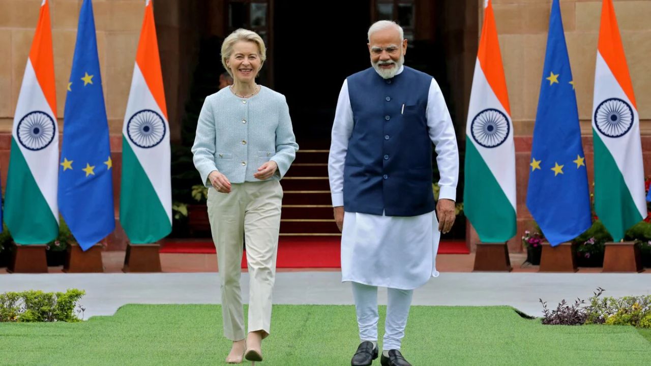 India-EU FTA: ‘Mother Of All Deals’ पूर्णत्वाकडे; भारताची अर्थकारणात मोठी झेप, जागतिक अर्थव्यवस्थेत 25% वाटा अन् निर्यातीत वाढ