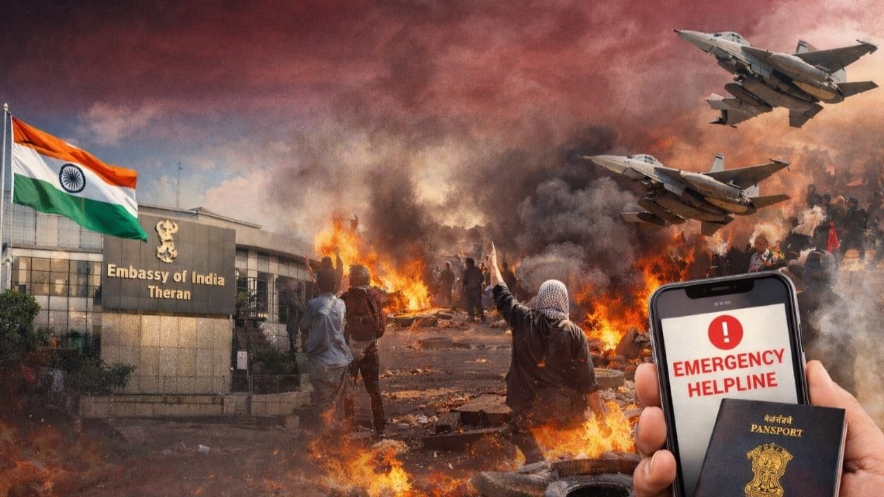 Iran Crisis : इराणमधील परिस्थिती बिकट! MEA चा भारतीयांना तातडीने देश सोडण्याचा इशारा